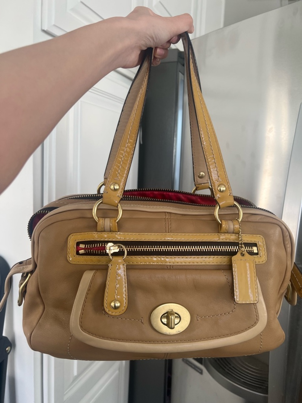 Vintage Y2K Coach Bonnie Satchel 13382